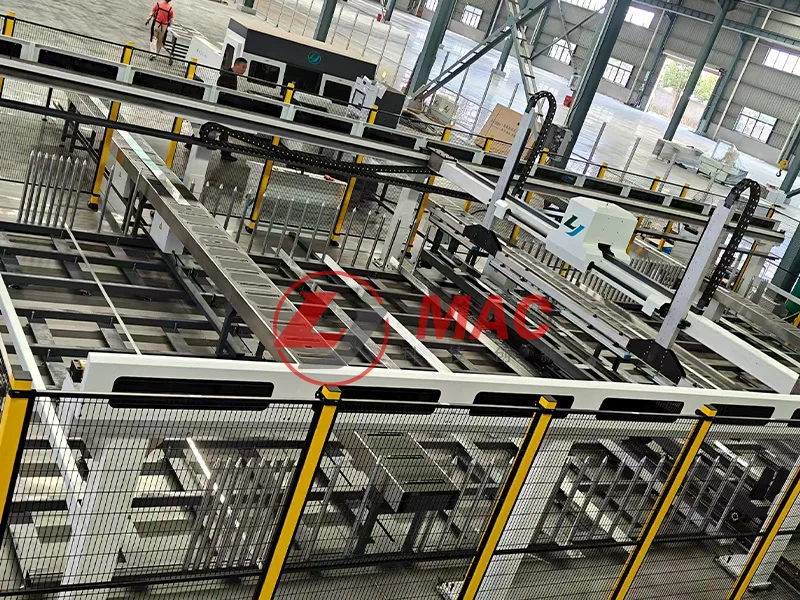 Automatic system busbar loading and unloading